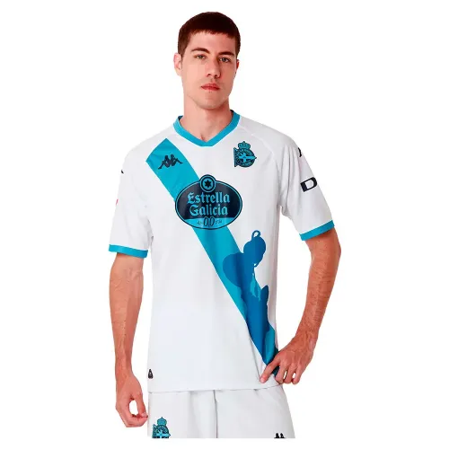 카파 Deportivo La Coruña Kombat 24/25 Third 주니어 반팔 티셔츠 5141436937