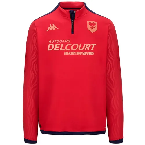 카파 SM Caen 24/25 Ablas Pro 8 훈련 주니어 하프 지퍼 스웨트셔츠 5141653923