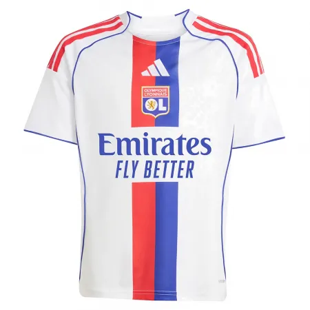 아디다스 Olympique De Lyon 25/26 홈 주니어 반팔 티셔츠 5142117632