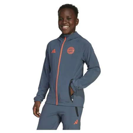 아디다스 FC Bayern Tiro 25/26 Competition Vis Tech 여행 주니어 후드티 5142156759