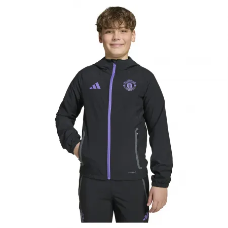 아디다스 Manchester United Tiro 25/26 Competition Vis Tech 여행 주니어 자켓 5142157163