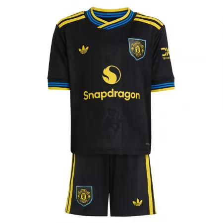 아디다스 Manchester United 25/26 Mini Third 주니어 세트 5142170572