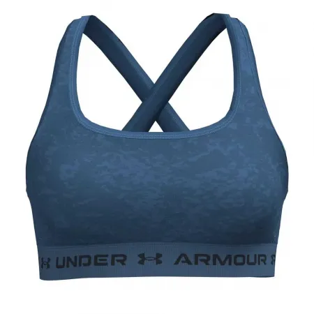 언더아머 Crossback Print 미디엄 임팩트 스포츠 브라 5142239866