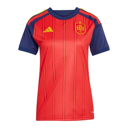 아디다스 Spain 26/27 Replica 홈 여성 반팔 티셔츠 5142649593