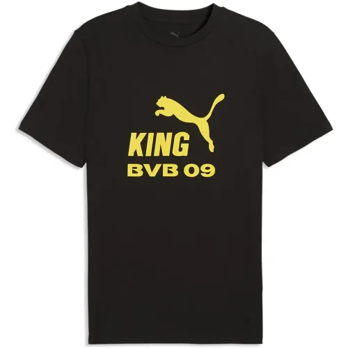 푸마 BVB Borussia Dortmund King Logo 반팔 티셔츠 5142669771