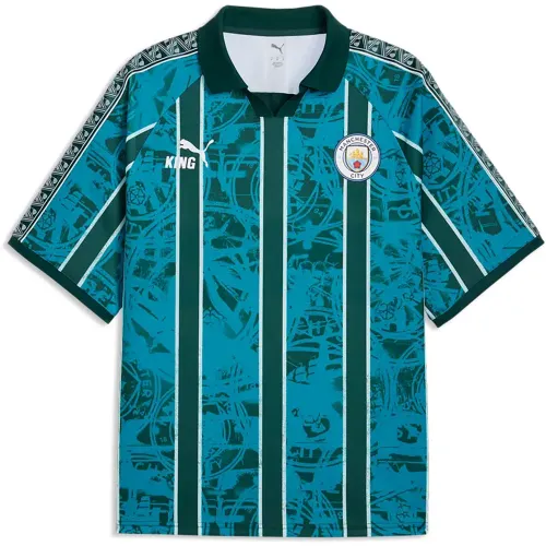 푸마 Manchester City FC King Retro 반팔 티셔츠 5142669862