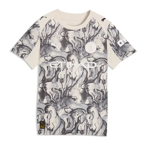 푸마 Manchester City FC Year Of The Horse Replica 반팔 티셔츠 5142669866