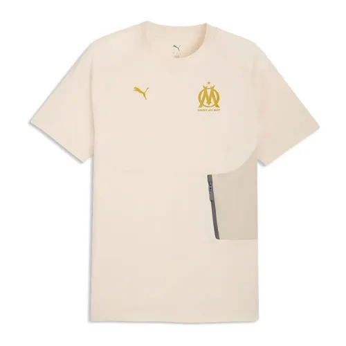 푸마 Olympique Marseille 25/26 Tech 여행 반팔 티셔츠 5142669904