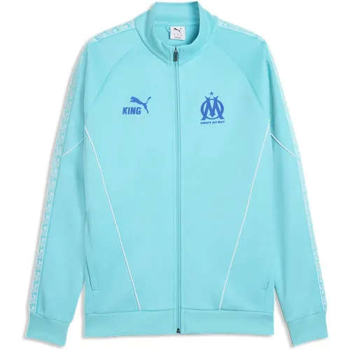 푸마 Olympique Marseille King Anthem 풀지퍼 스웨트셔츠 5142669916