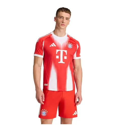 아디다스 FC Bayern 무니치 25/26 Authentic 홈 반팔 티셔츠 5142681152