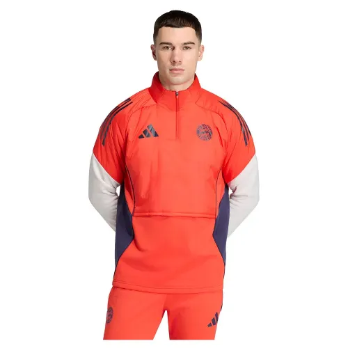 아디다스 FC Bayern 무니치 25/26 Tiro Winterized 훈련 하프 지퍼 스웨트셔츠 5142681163