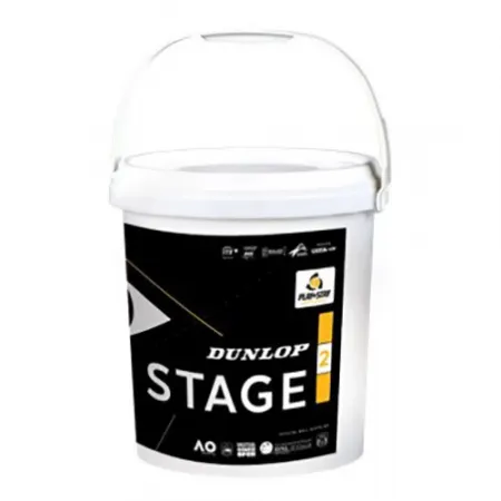 던롭 Stage 2 테니스 공 바구니 6137061112