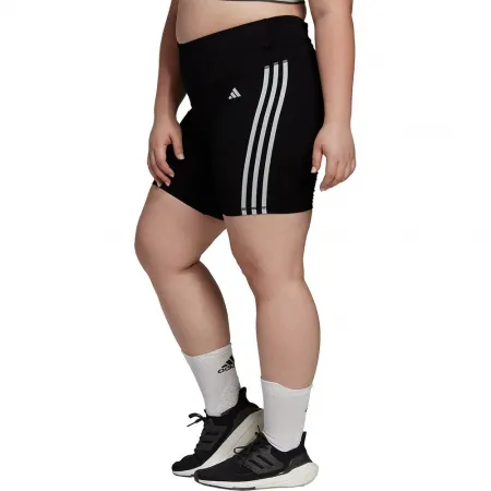 아디다스 Essentials 3 Stripes High-Waisted Big 짧은 레깅스 6138969535
