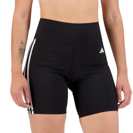 아디다스 Essentials 3 Stripes High-Waisted 짧은 레깅스 6138969536