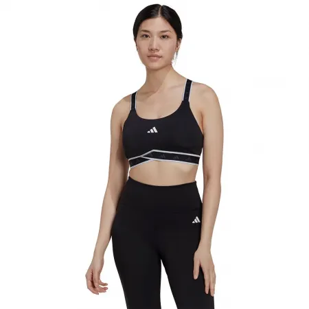 아디다스 Powerimpact Medium-Support Techfit 스포츠 브라 6138970887