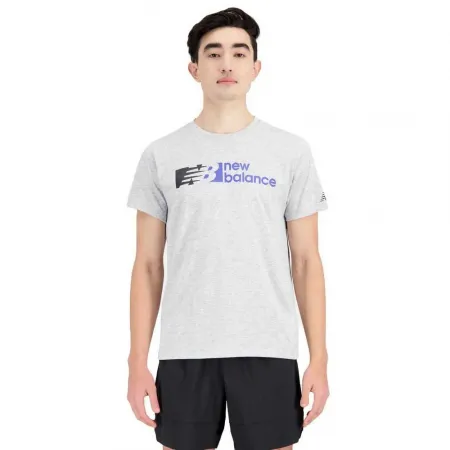 뉴발란스 Graphic Heathertech 반팔 티셔츠 6139471767