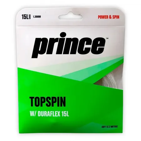 프린스 Topspin Duraflex 12.2 m 테니스 거트 12 단위 6139655440