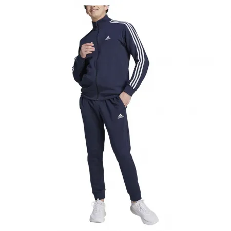 아디다스 Basic 3 Stripes Fleece 트랙수트 6139926397