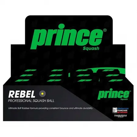프린스 Rebel Yellow Dot 스쿼시 공 6140173352