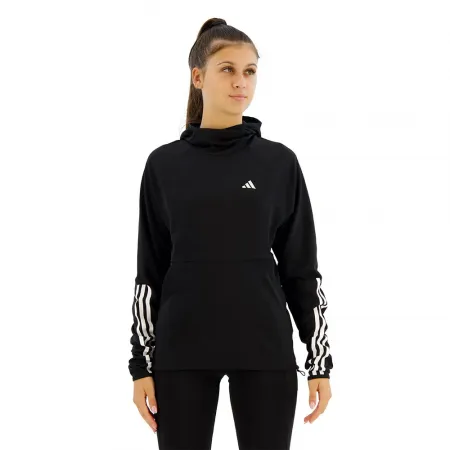 아디다스 Own The Run Excite 3 Stripes 후드티 6140445098