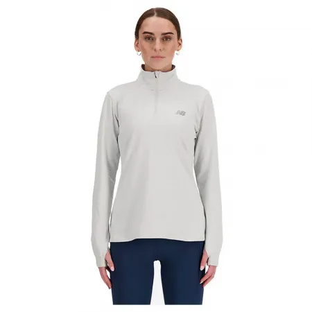 뉴발란스 Sport Essentials Space Dye 하프 지퍼 긴팔 티셔츠 6140541785