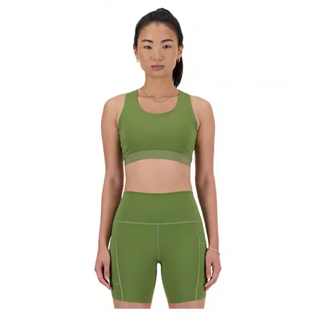 뉴발란스 Sleek Medium Support Pocket 미디엄 임팩트 스포츠 브라 6141043206
