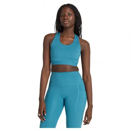 뉴발란스 Sleek Medium Support Pocket 미디엄 임팩트 스포츠 브라 6141043208