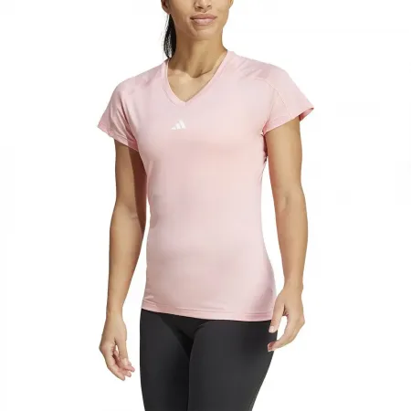 아디다스 Aeroready Train Essentials Minimal Branding V-Neck 반팔 티셔츠 6141050020