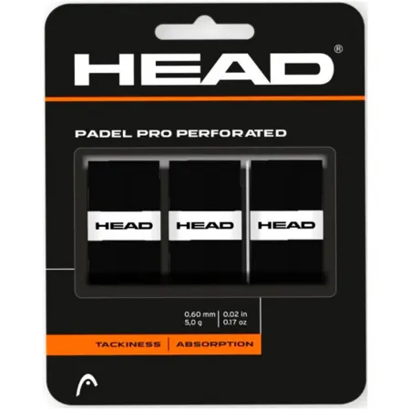 헤드 RACKET Padel Pro Perforated 파델 오버 그립 3 팩 6141268615