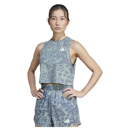 아디다스 Train Essentials Allover Print Workout 민소매 티셔츠 6141516871