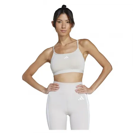 아디다스 Aeroreact 3 Stripes 스포츠 브라 로우 임팩트 6141585145
