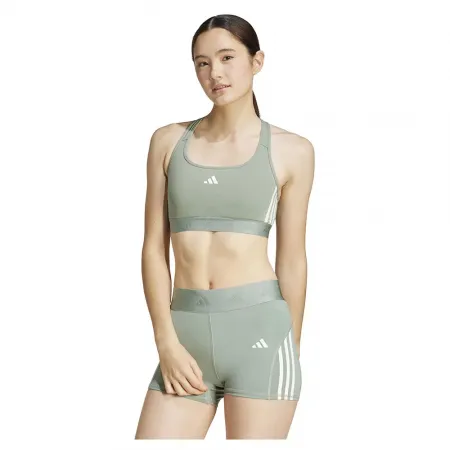 아디다스 Powerreact Hyperglam 미디엄 임팩트 스포츠 브라 6141585587