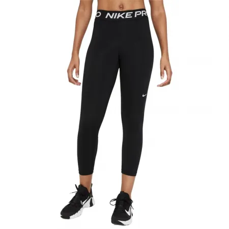 나이키 Pro Mid Rise Crop Big 레깅스 리퍼비쉬 6142050829