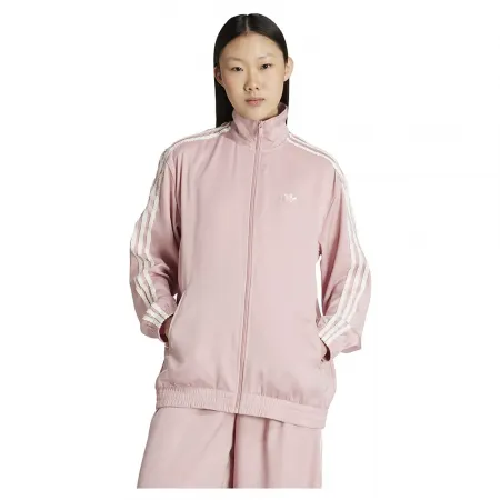 아디다스 Satin Firebird Ruffle 3 Stripes 트랙 자켓 6142096920