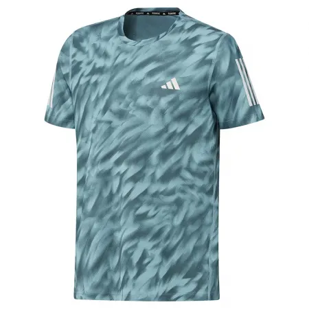 아디다스 Own The Run Allover Print 반팔 티셔츠 6142117637