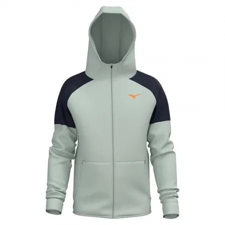 미즈노 Athletics RB 풀지퍼 스웨트셔츠 6142131966