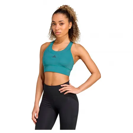 아디다스 Run Pocket 미디엄 임팩트 스포츠 브라 6142170925