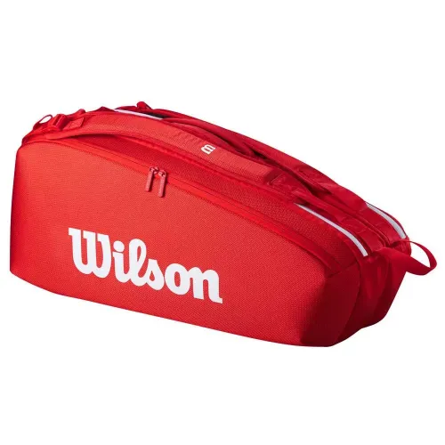 윌슨 Super Tour Red 6PK 2025 라켓 가방 6142768524