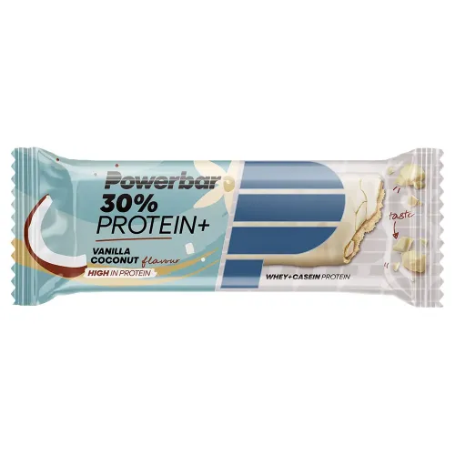 파워바 Plus 30% 단백질 바 바닐라&코코넛 55g 7136985270