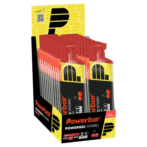 파워바 Powergel Hydro 에너지 젤 상자 체리 67ml 24 단위 7137102894