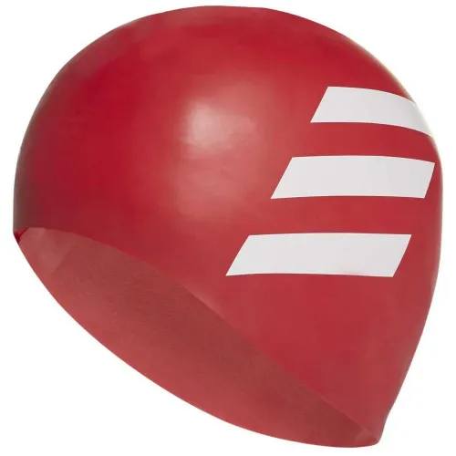 아디다스 Silicone 3 Stripes 수영 모자 7137406960