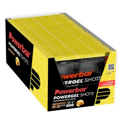 파워바 Powergel Shot 에너지 젤리 박스 콜라 60g 24 단위 7137925086