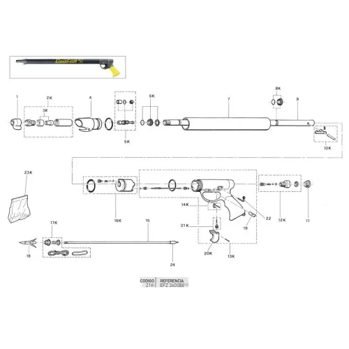 크레시 Air Rifle Trigger 소지자 7138737315