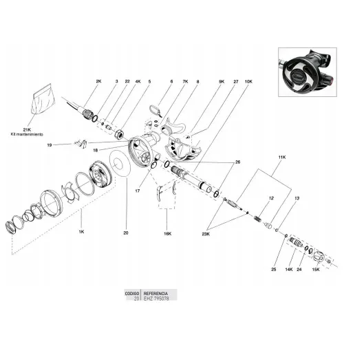 크레시 에어텍 2단계 흡기막 7138737317