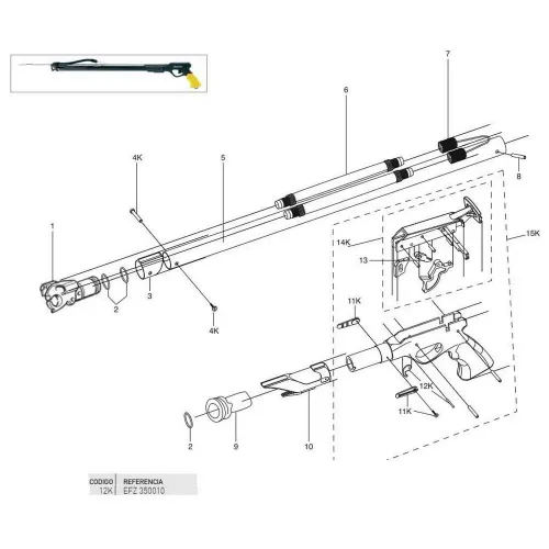 크레시 Comanche -Sioux-Moicano Retractable Thread 소지자 7138737347