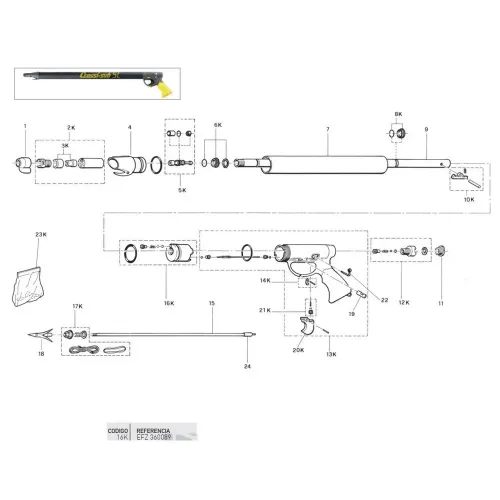 크레시 SL C/R Complete Reducer 키트 7138737483