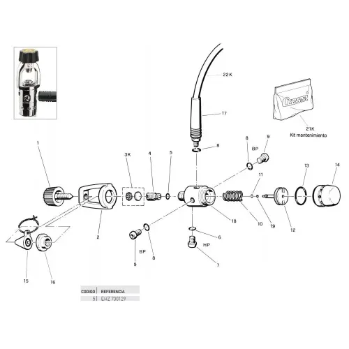 크레시 Valve Seat O링 7138737512