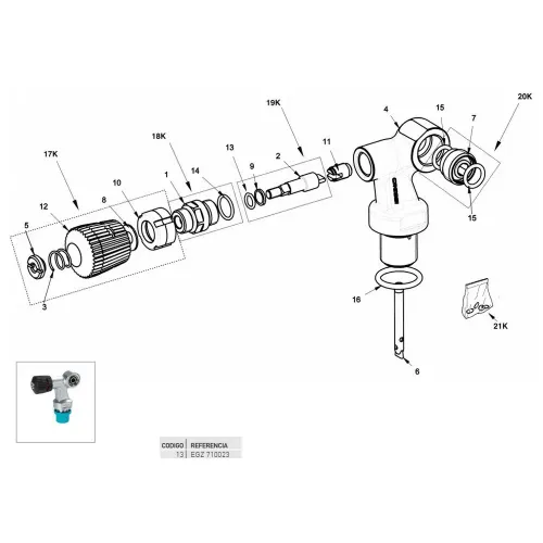 크레시 Valve Shaft O링 7138737513