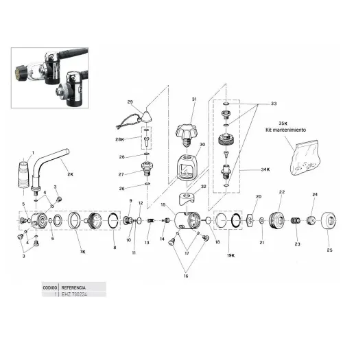 크레시 Regulator 호스 보호대 7138751593