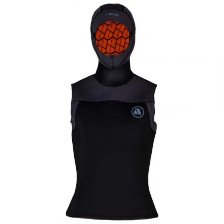 아펙스 Thermiq Hooded 4/3 mm 소매 없는 래시 가드 7139464657
